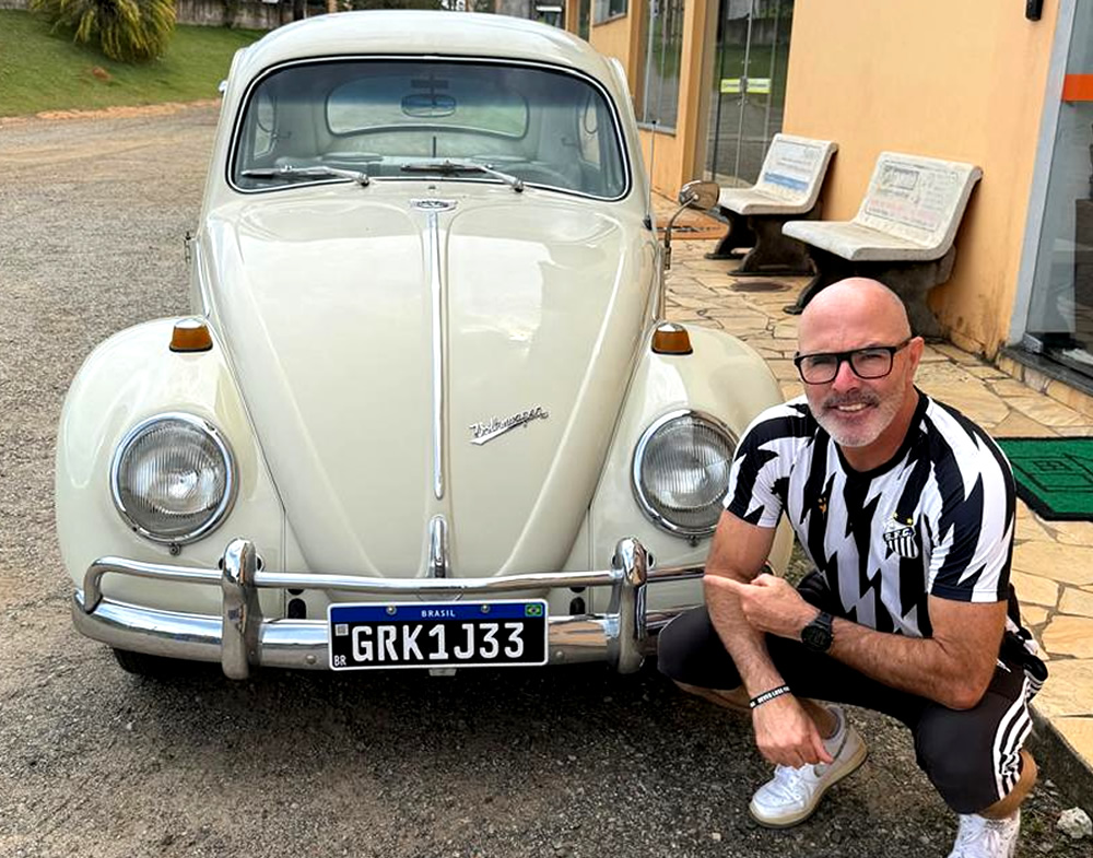 Fusca 1200 certificado pelo CVCB
